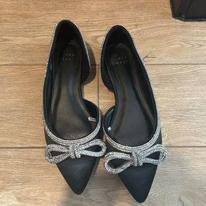Target sparkly bow flats